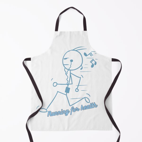 Item preview, Running for health Stickman runs while listening to music. designed and sold by attakorn.