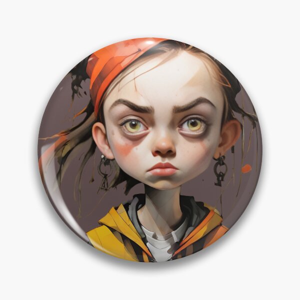 Item preview, Punk kid, Tomboy feel upset designed and sold by KiraChie.