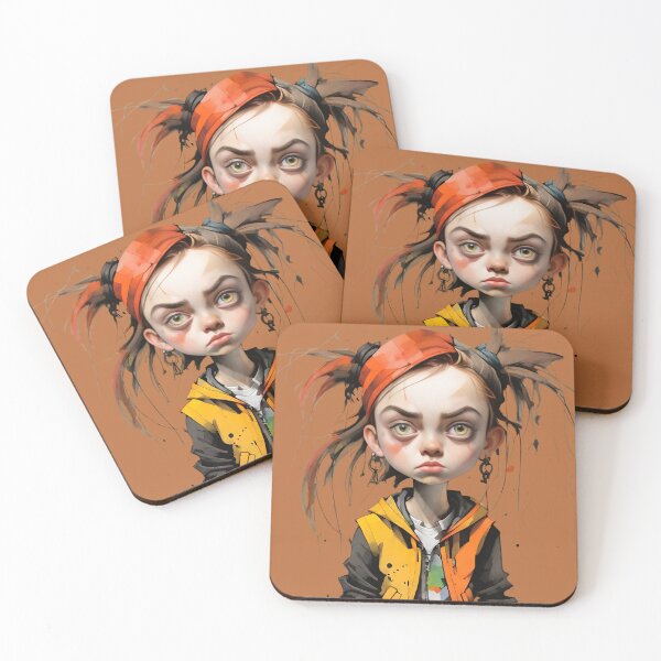 Item preview, Punk kid, Tomboy feel upset designed and sold by KiraChie.