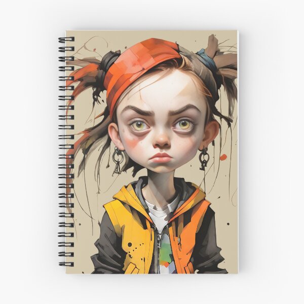 Item preview, Punk kid, Tomboy feel upset designed and sold by KiraChie.