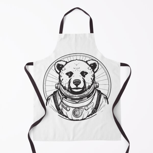 Item preview, Astronaut Agressive Polar Bear designed and sold by LionessLove.