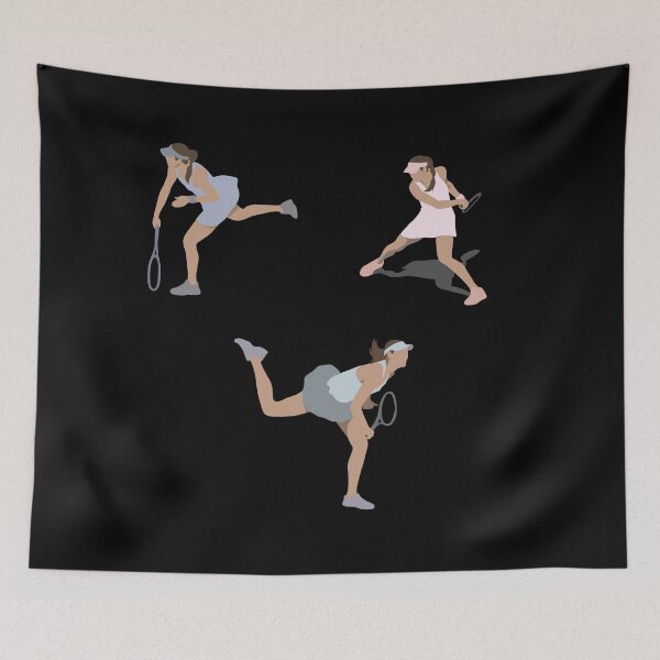 Item preview, tennis players designed and sold by itswallcraft.