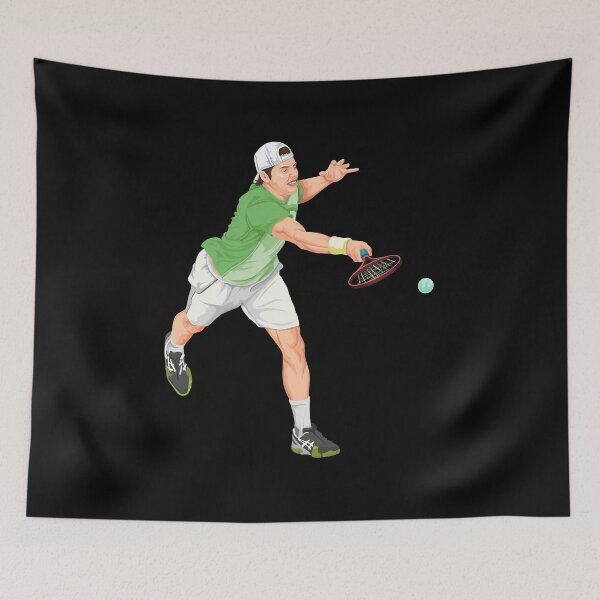 Item preview, tennis player designed and sold by itswallcraft.
