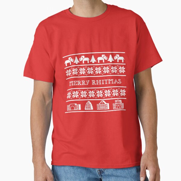 Artikel-Vorschau von Fröhliches RHITMAS-Fair-Isle-Muster, designt und verkauft von Maura Coriale.