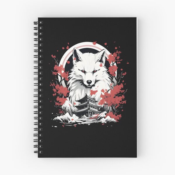Item preview, Japanese Fox Kitsune designed and sold by Yana Grech.