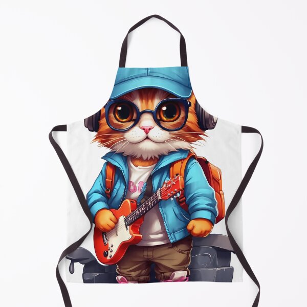 Item preview, World cat day playing the guitar designed and sold by wplamkung.