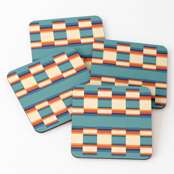 Item preview, green blue vintage strip, confused but simple designed and sold by pipikijung.