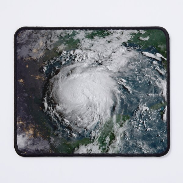 Item preview, STK204716S-Geocolor image of Tropical Storm Harvey in the Gulf of Mexico. designed and sold by StocktrekImages.