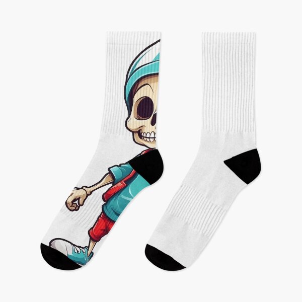 Item preview, cute cartoon skull playing soccer. designed and sold by wplamkung.