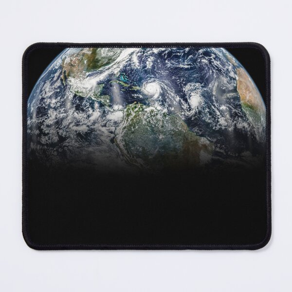 Item preview, STK204733S-Hurricane Katia, Hurricane Irma and Hurricane Jose in a mosaic image of planet Earth. designed and sold by StocktrekImages.