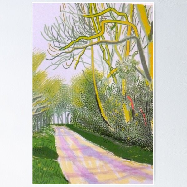 Artikel-Vorschau von David Hockney, designt und verkauft von realQ.