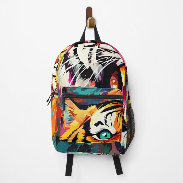 Item preview, A TIGER PAINTED IN POP ART STYLE designed and sold by infinitearte.