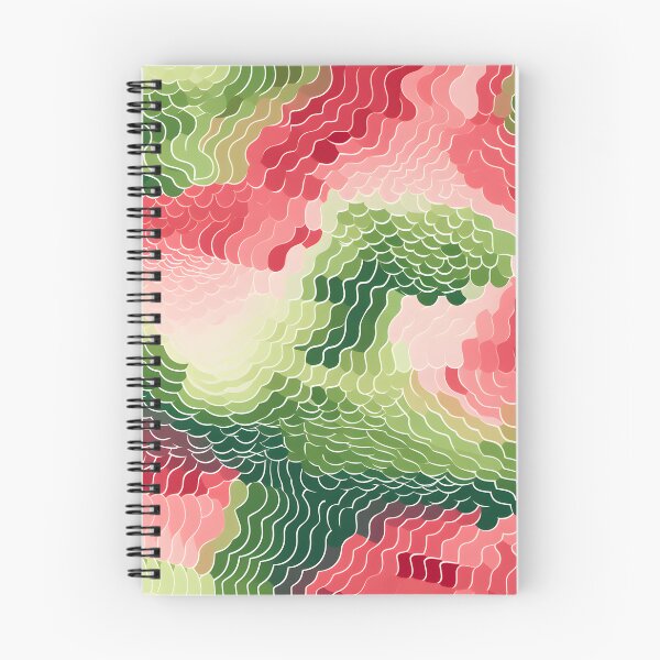 Item preview, Crimson and Emerald Contours designed and sold by VectorPlace.