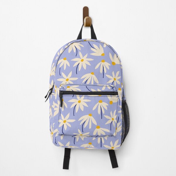Item preview, Drifting Daisies - periwinkle yellow designed and sold by Gale Switzer.
