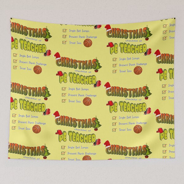 Item preview, Christmas checklist of PE Teacher designed and sold by Rajasekar.