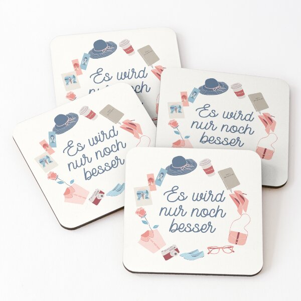 Item preview, Es wird nur noch besser (For Her) designed and sold by Paper Bee Gift Shop.