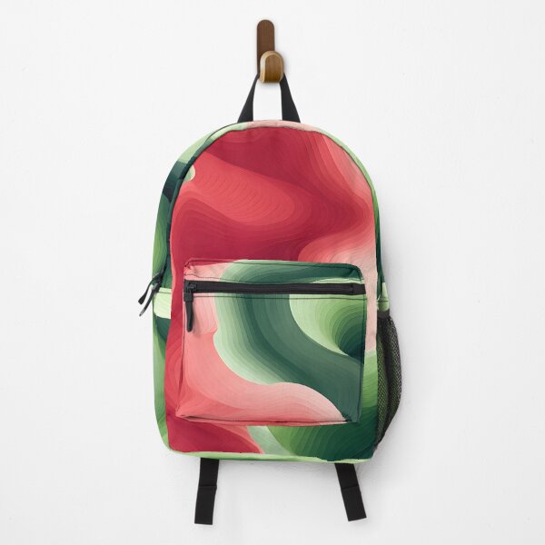 Item preview, Dynamic Red and Green Waves designed and sold by VectorPlace.