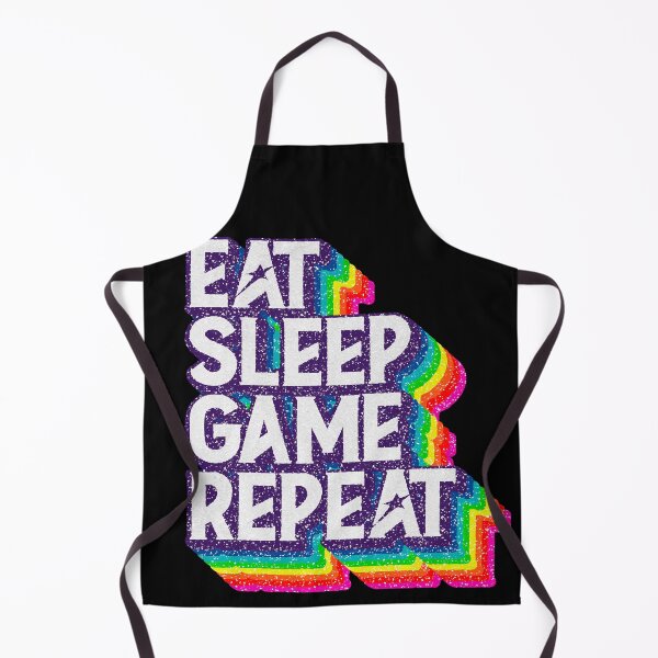 Item preview, Eat Sleep "GAME" Repeat designed and sold by savasanaqueen.
