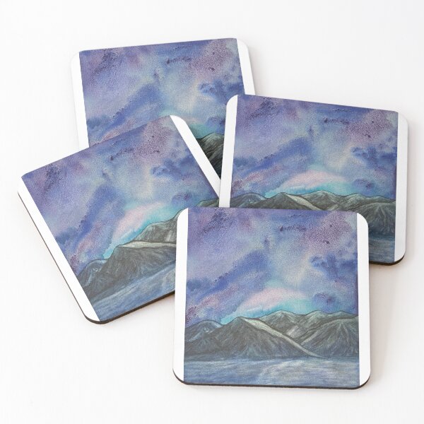 Item preview, Icy Mountains designed and sold by Lisa Neuman Watercolors.