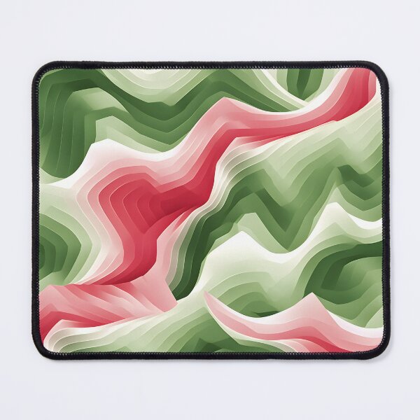 Item preview, Flowing Green and Rose Tides designed and sold by VectorPlace.