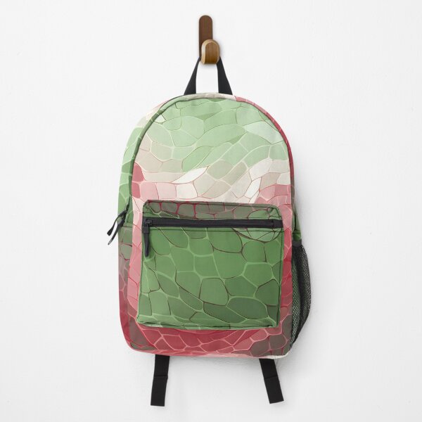 Item preview, Rose and Green Mosaic Waves designed and sold by VectorPlace.