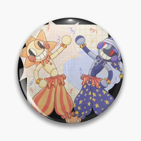 Item preview, Cartoon Sun and Moon designed and sold by HughIeas.