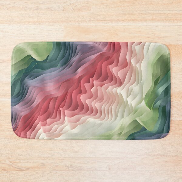 Item preview, Rhythmic Rose and Seafoam Swirls designed and sold by VectorPlace.