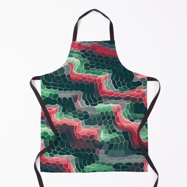Item preview, Hexagonal Aquatic Mosaic designed and sold by VectorPlace.
