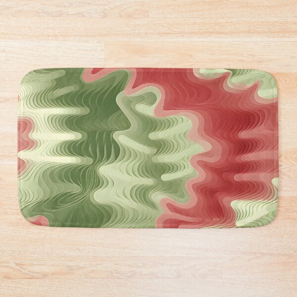 Item preview, Crimson and Sage Wave Fusion designed and sold by VectorPlace.