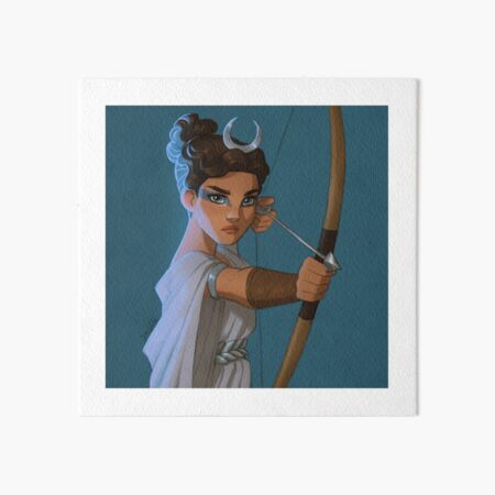 Artemis Art Board Print