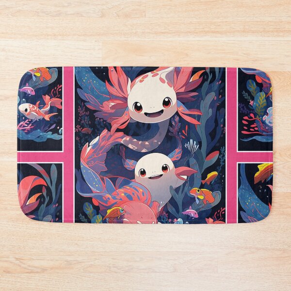 Item preview, Cute Axolotl Anime Art Design | Cute Animals | Axolotl Hentaii Chibi Kawaii Design designed and sold by AlNoah.