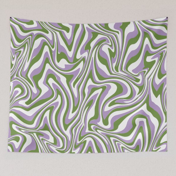 Item preview, Lavender Twirl Subtle Genderqueer Pride Flag designed and sold by Digi-Jucie.