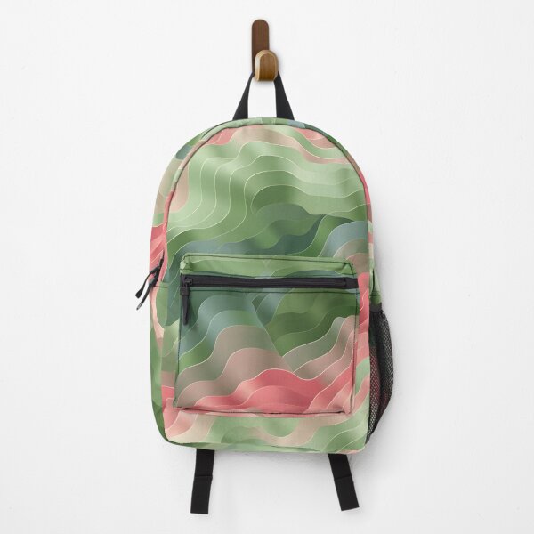 Item preview, Abstract Seafoam and Blush Waves designed and sold by VectorPlace.
