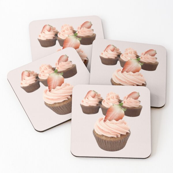 Artikelvorschau, Hübsche Erdbeer-Cupcakes. entworfen und verkauft von aiko-p.