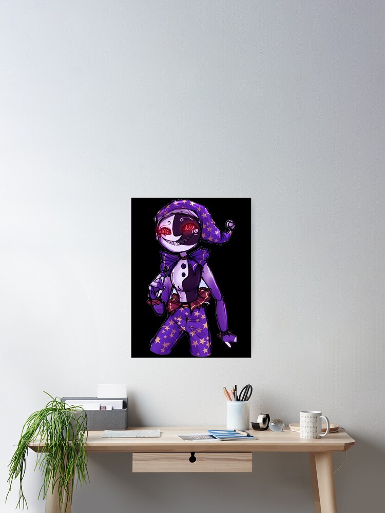 Yzixulet MOONDROP FNAF Security Breach In Game Póster