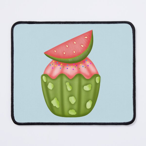Item preview, Cute watermelon cupcake. designed and sold by Onanong2531.