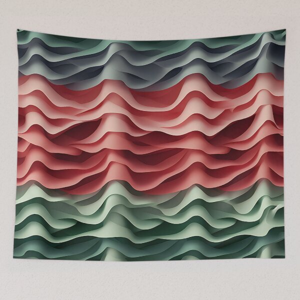 Item preview, Velvety Waves of Serenity designed and sold by VectorPlace.