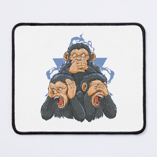 Item preview, Three Wise Monkeys | Three monkeys designed and sold by DerSenat.