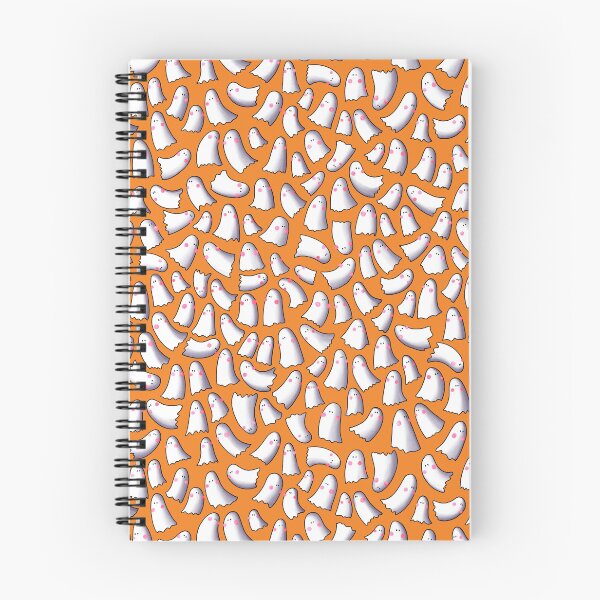 Item preview, Cute Ghosts - Orange Background designed and sold by laureH.