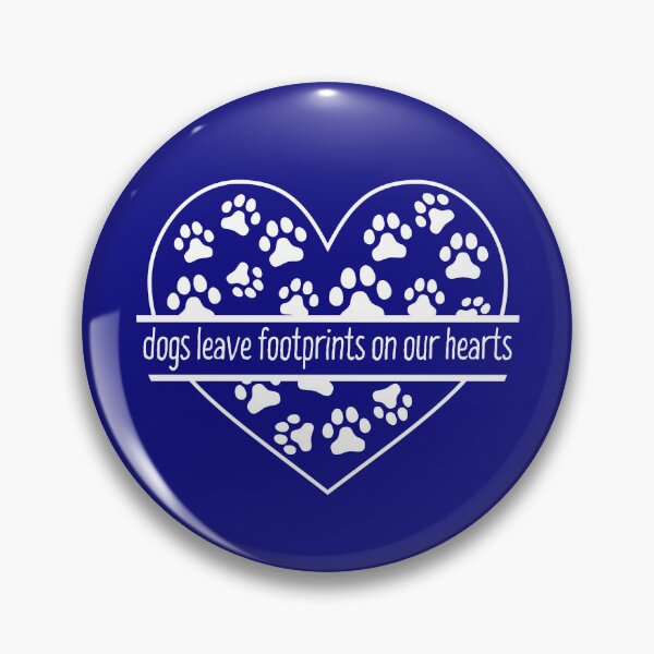 Item preview, Dogs leave footprints on our hearts designed and sold by LDisme.