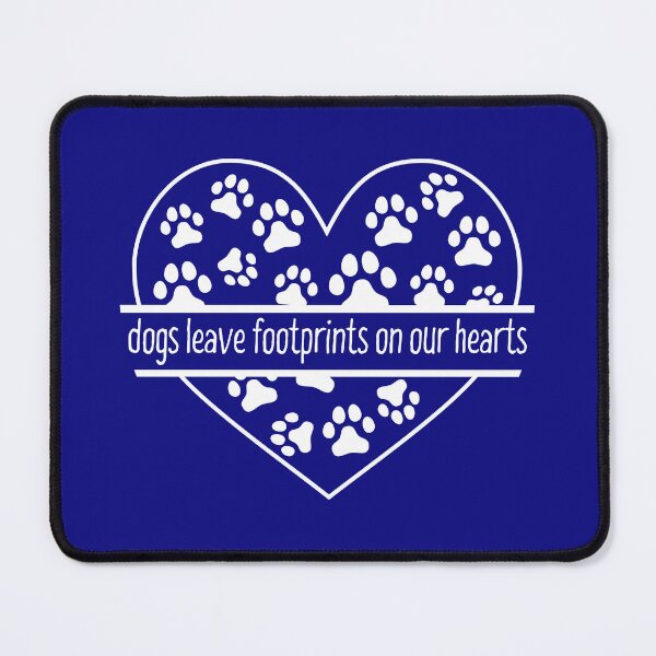 Item preview, Dogs leave footprints on our hearts designed and sold by LDisme.