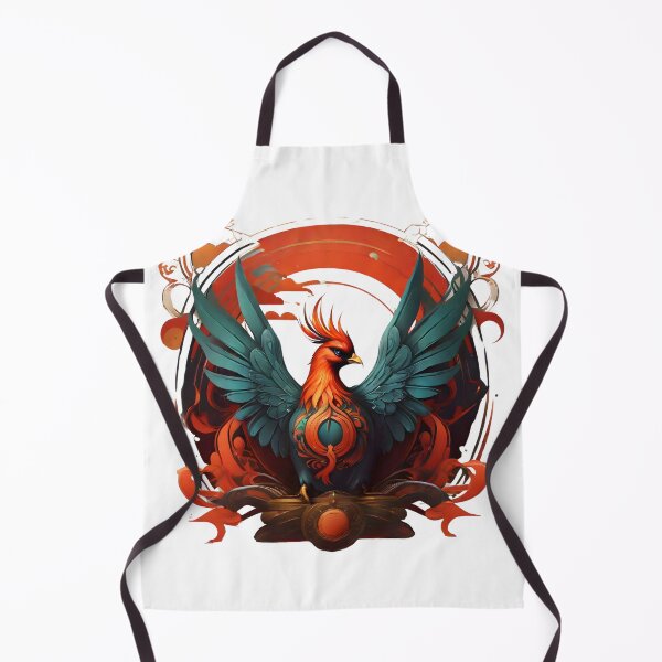 Item preview, "Rising Flames: Phoenix Mythology Illustration" designed and sold by ArtistKunal123.