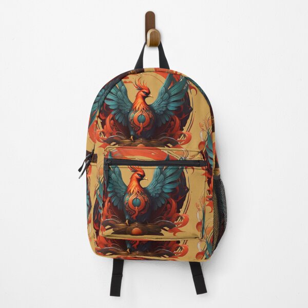 Item preview, "Rising Flames: Phoenix Mythology Illustration" designed and sold by ArtistKunal123.