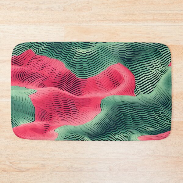 Item preview, Rippling Tide of Ruby and Jade designed and sold by VectorPlace.