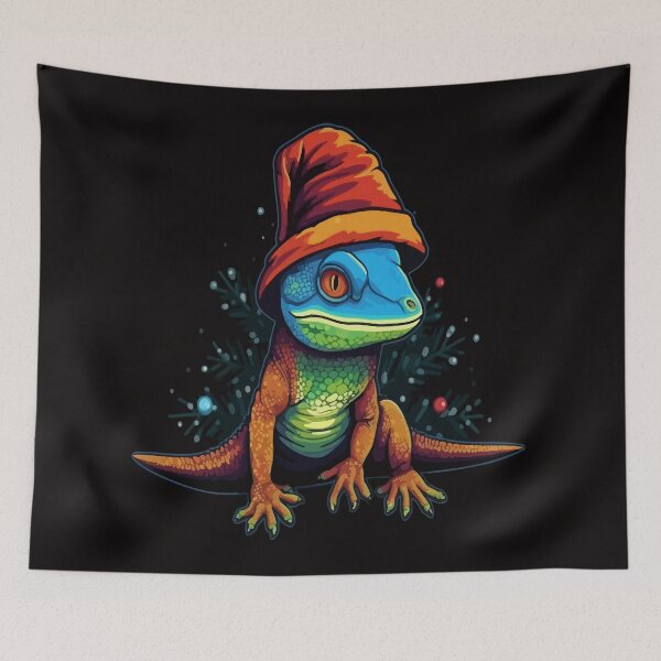 Item preview, Christmas Gecko designed and sold by creativellashop.