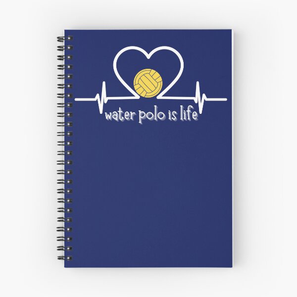 Item preview, Water Polo is life,  ball inside heart with heart beat line designed and sold by LDisme.