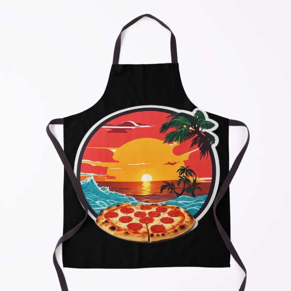 Item preview, Neapolitan Pizza on The Beach - Hawaii Pizza Lovers designed and sold by NautiChic.