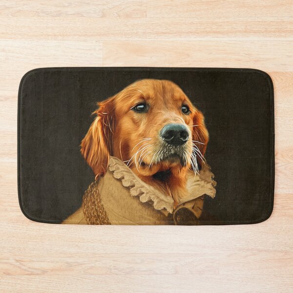 Item preview, Golden Retriever Renaissance Portrait_Dog Painting designed and sold by TeraiNB.