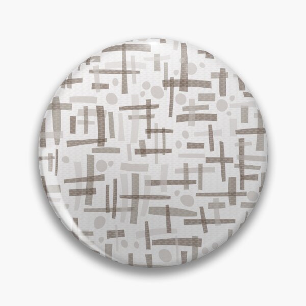 Item preview, Taupe cool neutral geometric organic shapes designed and sold by FrancesPoff.
