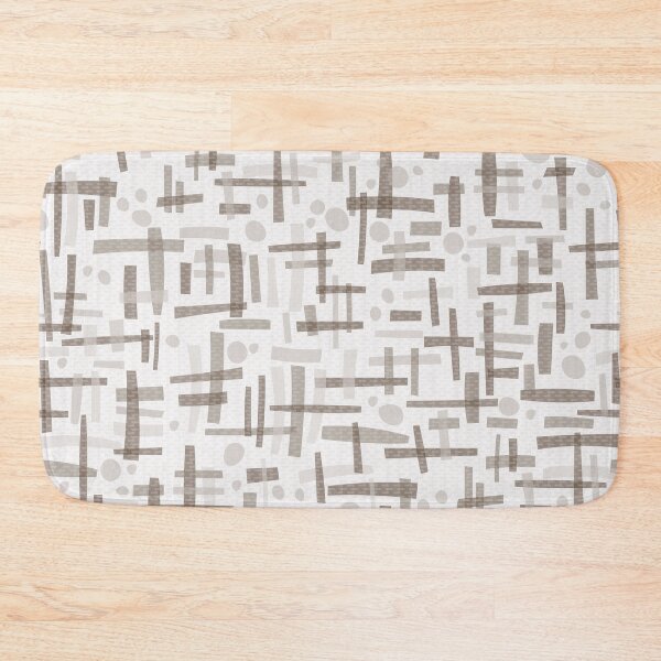 Item preview, Taupe cool neutral geometric organic shapes designed and sold by FrancesPoff.